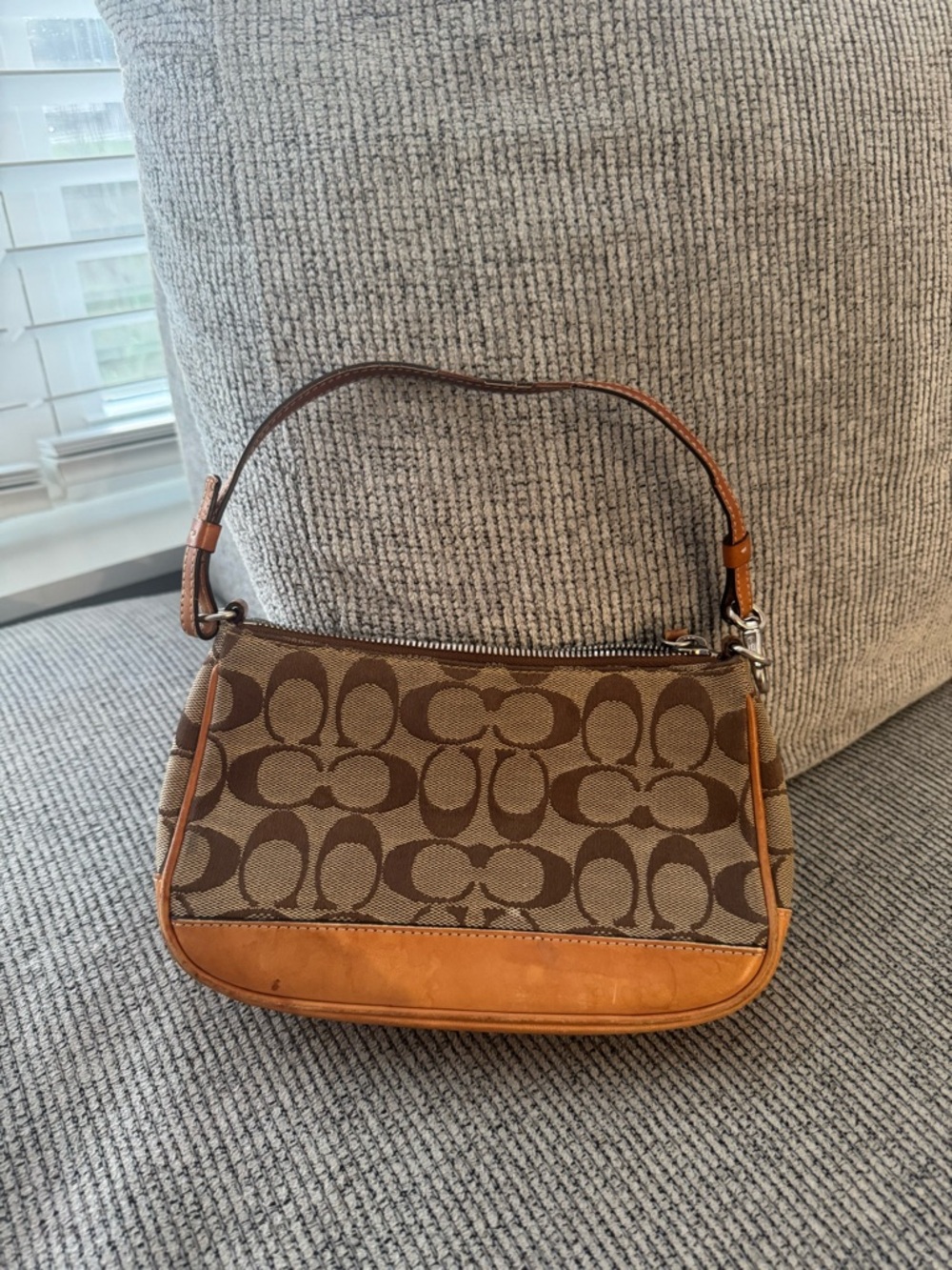 Vintage Coach 6094 Signature Demi Mini Bag